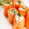 Рулетики из семги с креветками — изображение 3