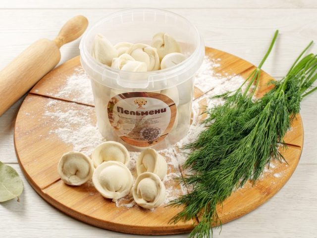 Пельмени домашние