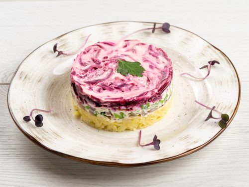 Салат "Сельдь под шубой"