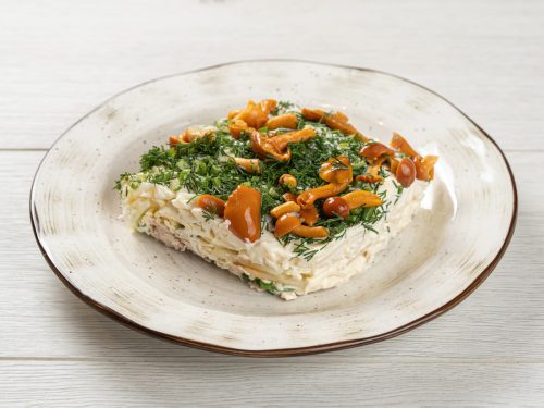 Салат Грибная поляна