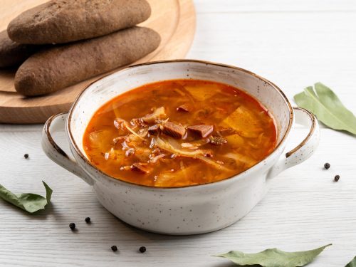 Щи с телятиной