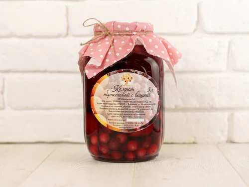 Компот абрикос /вишня 3л