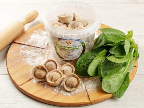 Пельмени Веган со шпинатом