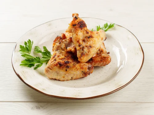Куриные крылья на мангале