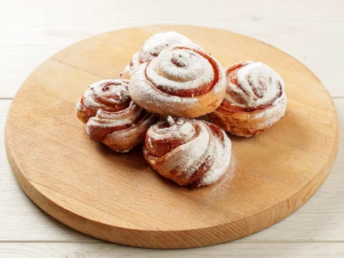 Печенье малиновое