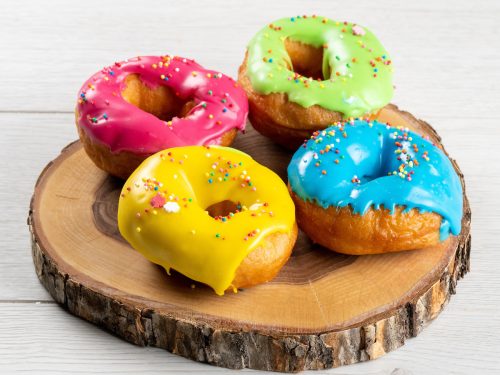 Пончик в глазури