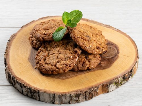 Овсяное печенье с яблоком