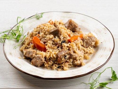 Плов со свининой