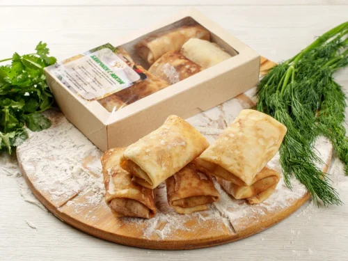 Блинчики с мясом