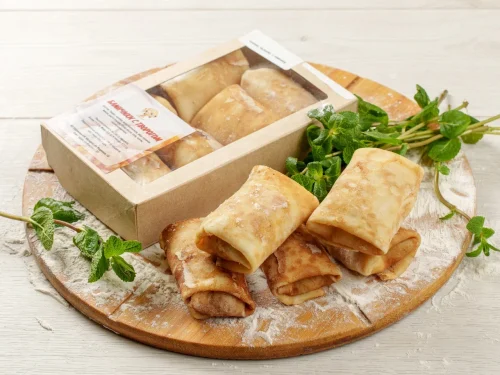 Блинчики с творогом