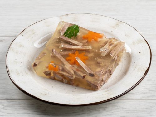 Заливное из языка