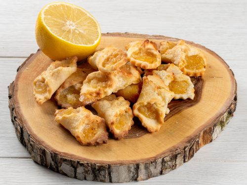 Печенье творожно-лимонное