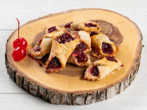 Печенье творожно-вишневое