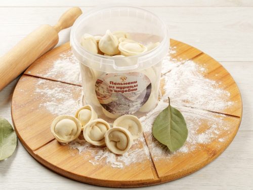 Пельмени курица-индейка