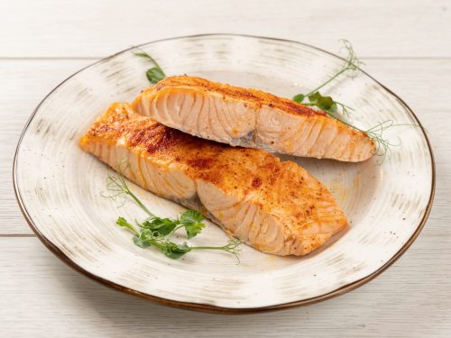 Филе семги запеченая