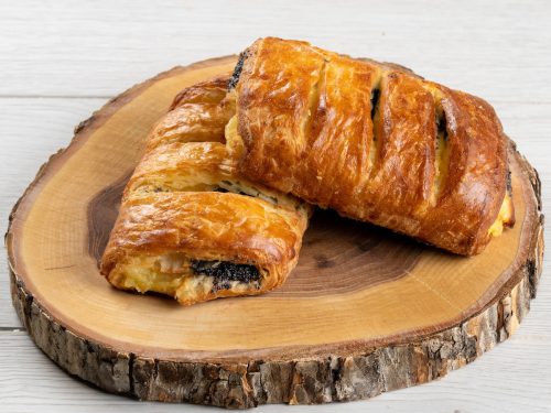 Слойка с ванилью и маком