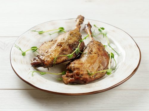 Утиные окорочка  с розмарином