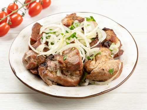 Шашлык из свиной шейки